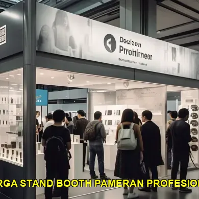 harga stand booth pameran profesional